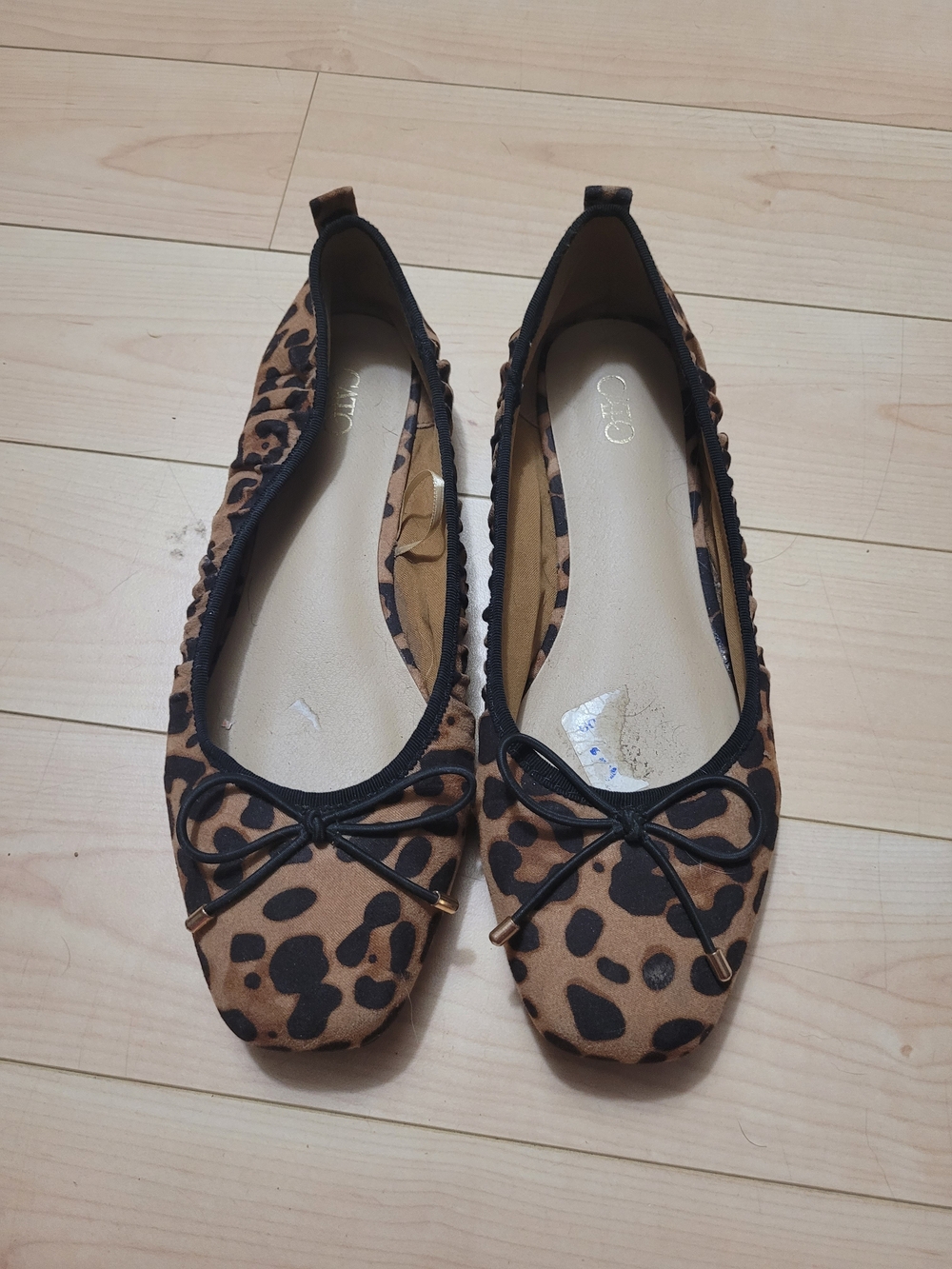 Cato Leopard Print Ballet Flats